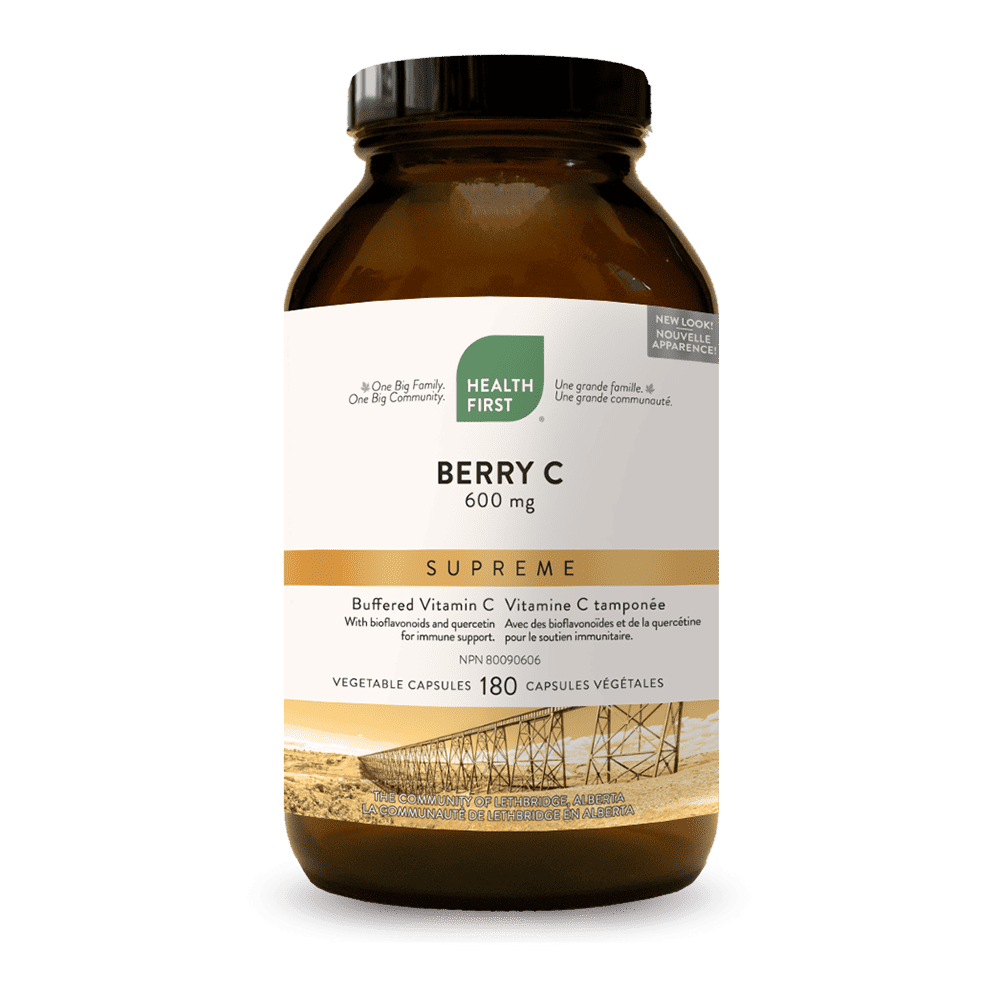 Berry C Supreme 600mg, 180 Capsules