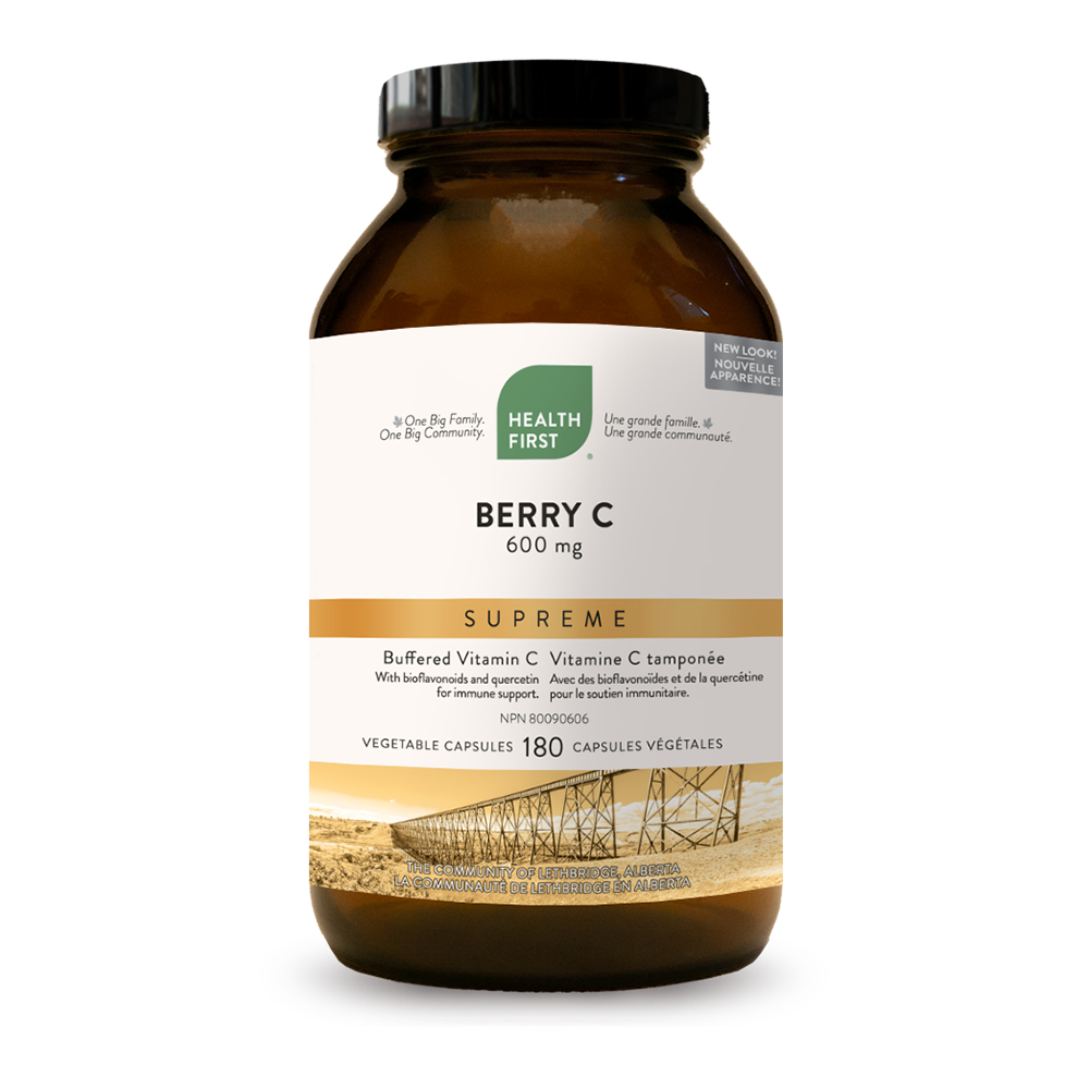 Berry C Supreme 600mg, 180 Capsules
