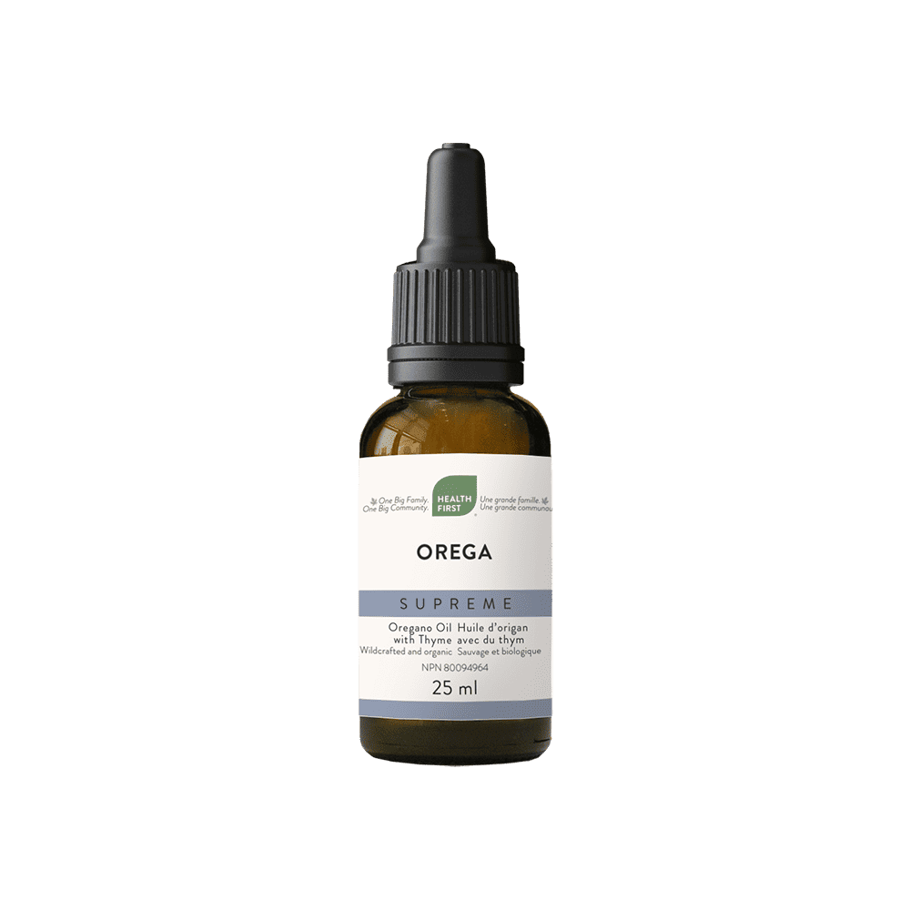 Orega Supreme Wildcrafted & Organic Oregano Oil With Thyme, 25 ml