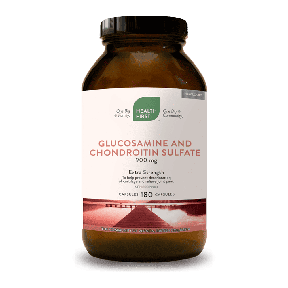 Glucosamine & Chondroitin Sulfate 900mg, 180 Capsules
