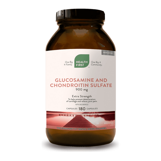 Glucosamine & Chondroitin Sulfate 900mg, 180 Capsules