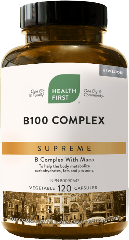 B100 Complex Supreme, 120 Capsules