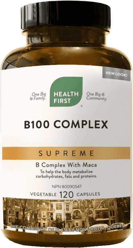 B100 Complex Supreme, 120 Capsules