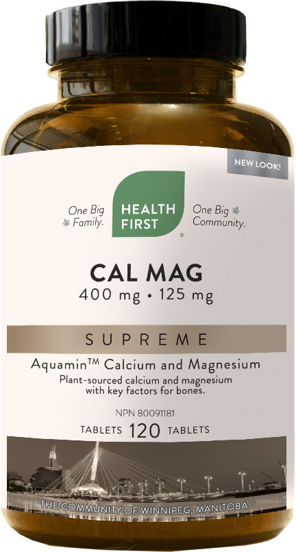 Cal Mag Supreme 400mg/125mg, 120 Tablets