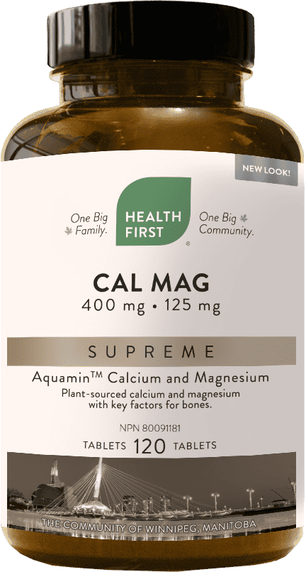 Cal Mag Supreme 400mg/125mg, 120 Tablets