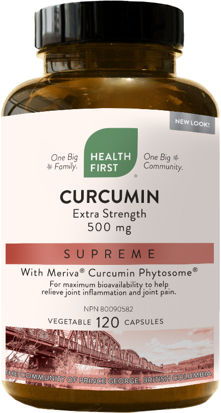 Curcumin Extra Strength Supreme 500mg, 120 Capsules