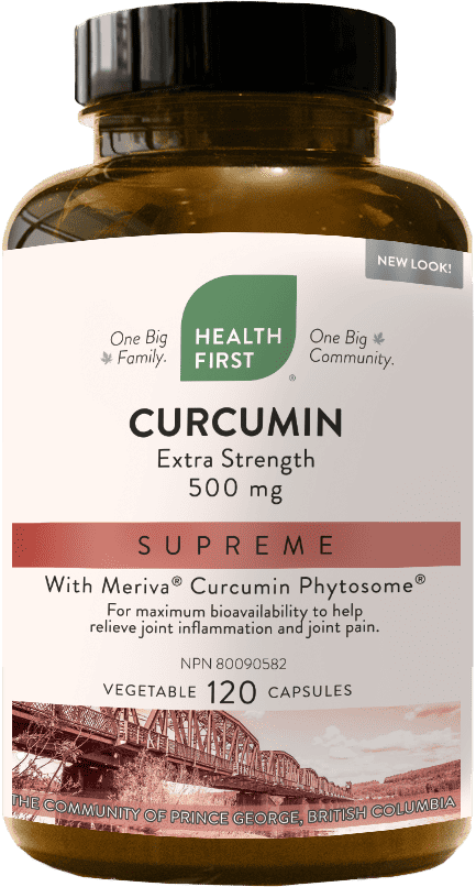 Curcumin Extra Strength Supreme 500mg, 120 Capsules