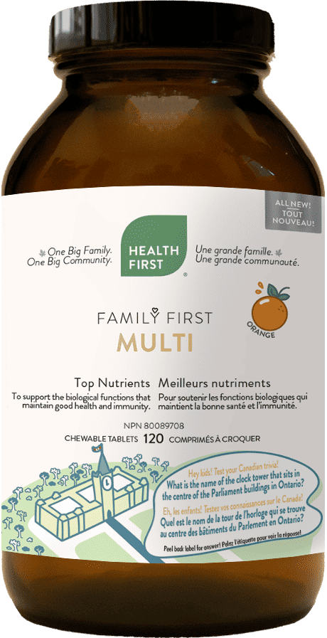 Family First Multivitamin, 120 Chewable Tablets