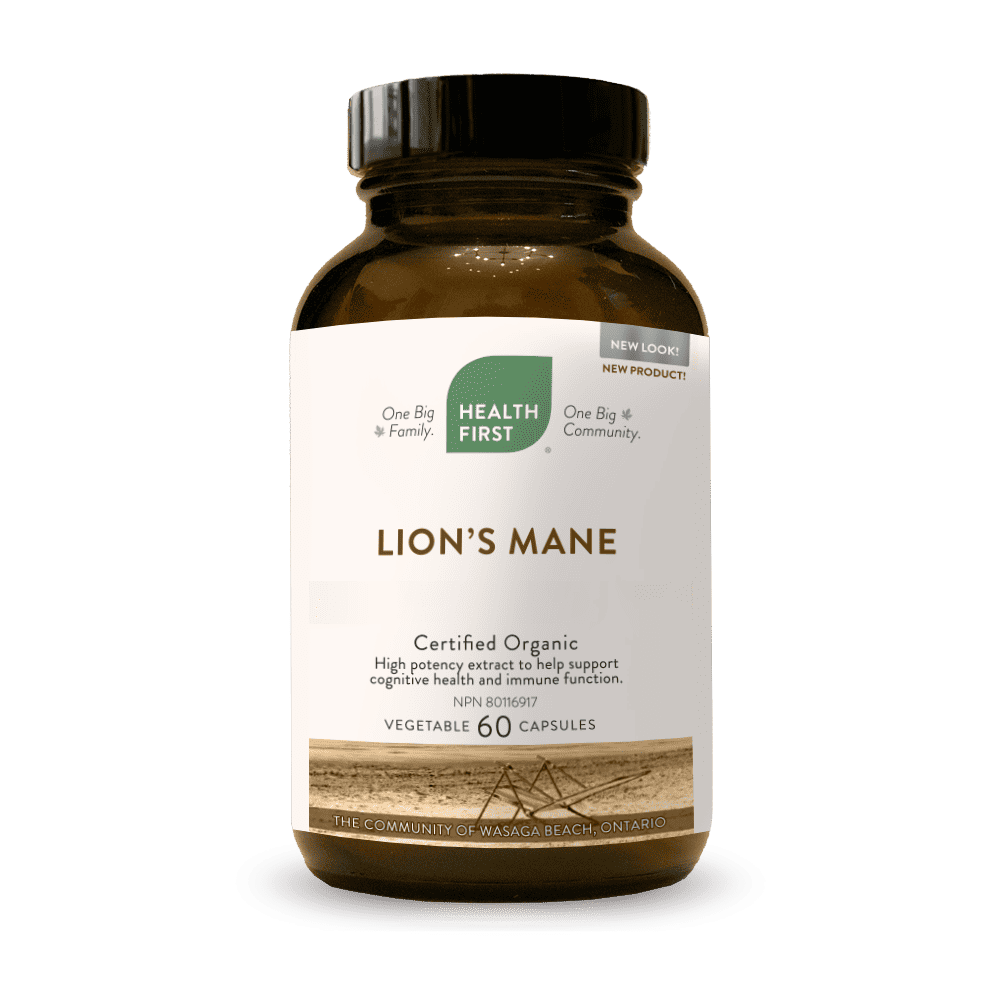 Organic Lion's Mane, 60 Capsules