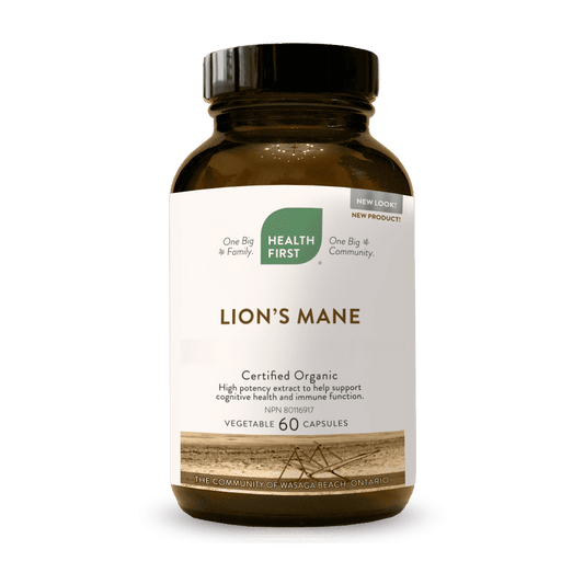 Organic Lion's Mane, 60 Capsules