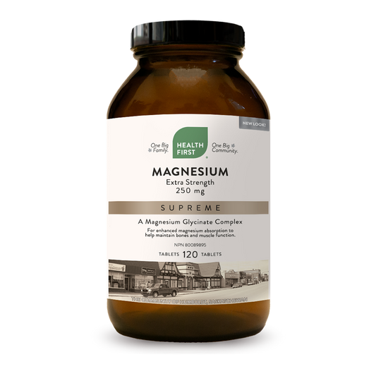 Magnesium Extra Strength Supreme 250mg, 120 Tablets