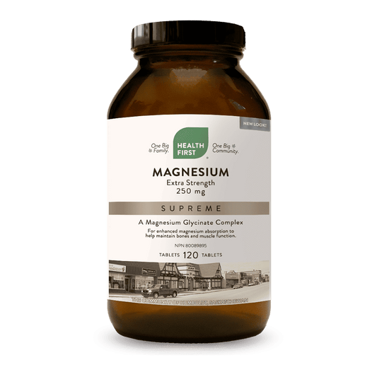 Magnesium Extra Strength Supreme 250mg, 120 Tablets
