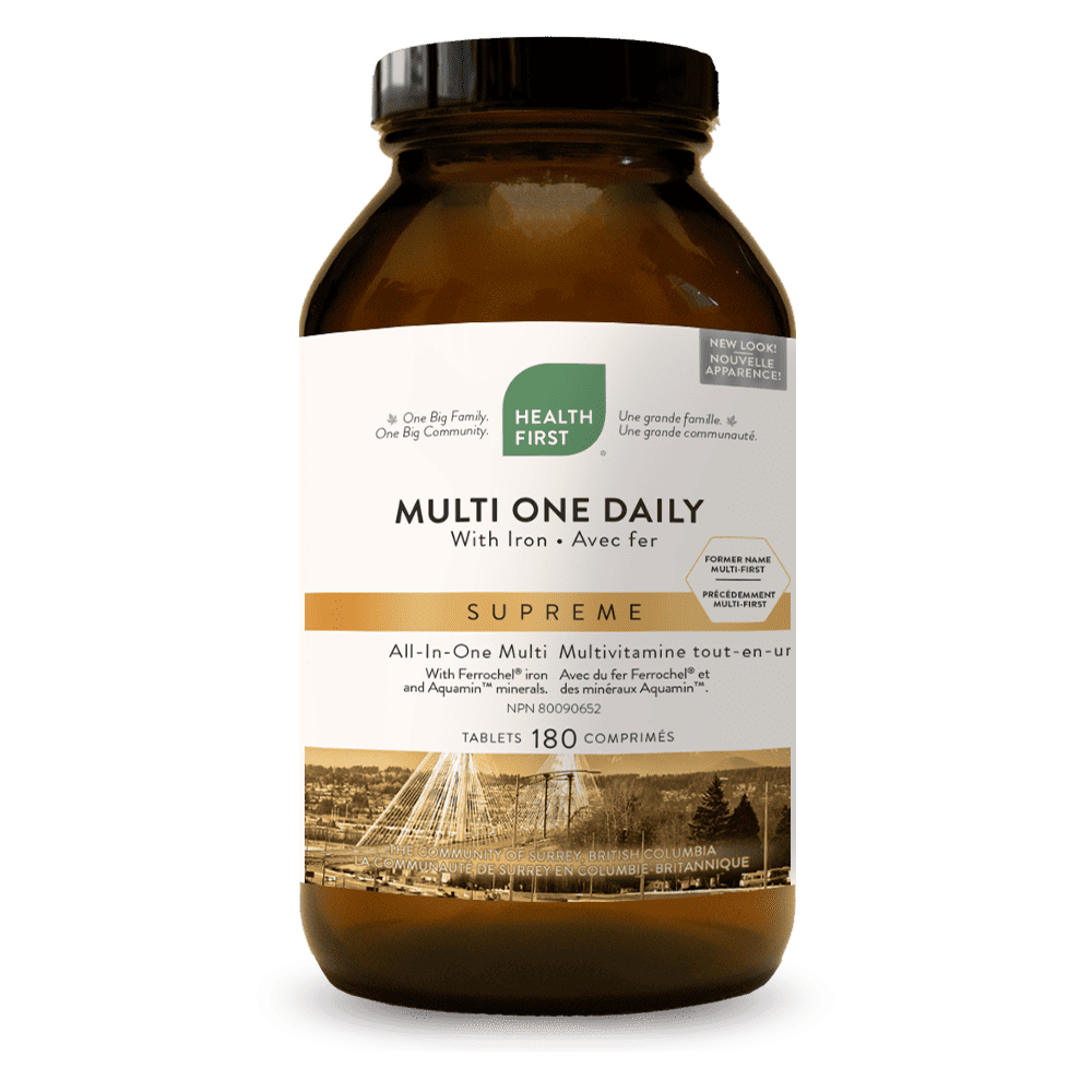 Multivitamin One Daily - With Iron Supreme, 180 Tablets