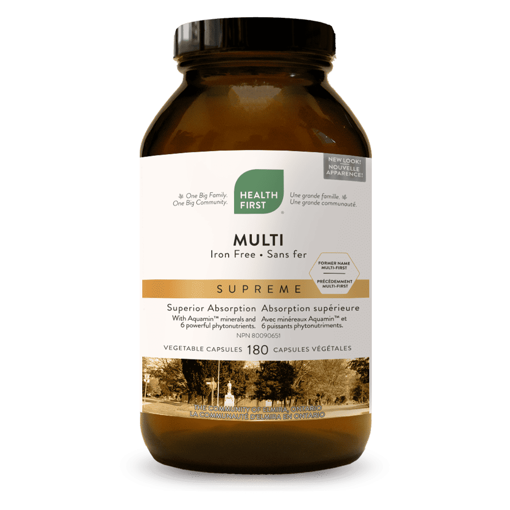 Multivitamin - Iron Free Supreme, 180 Capsules