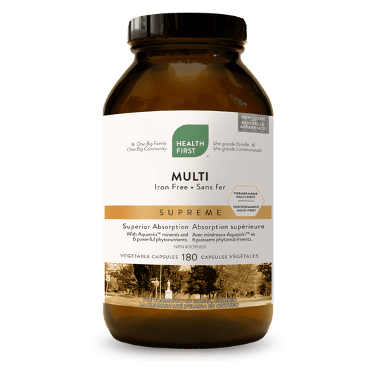 Multivitamin - Iron Free Supreme, 180 Capsules