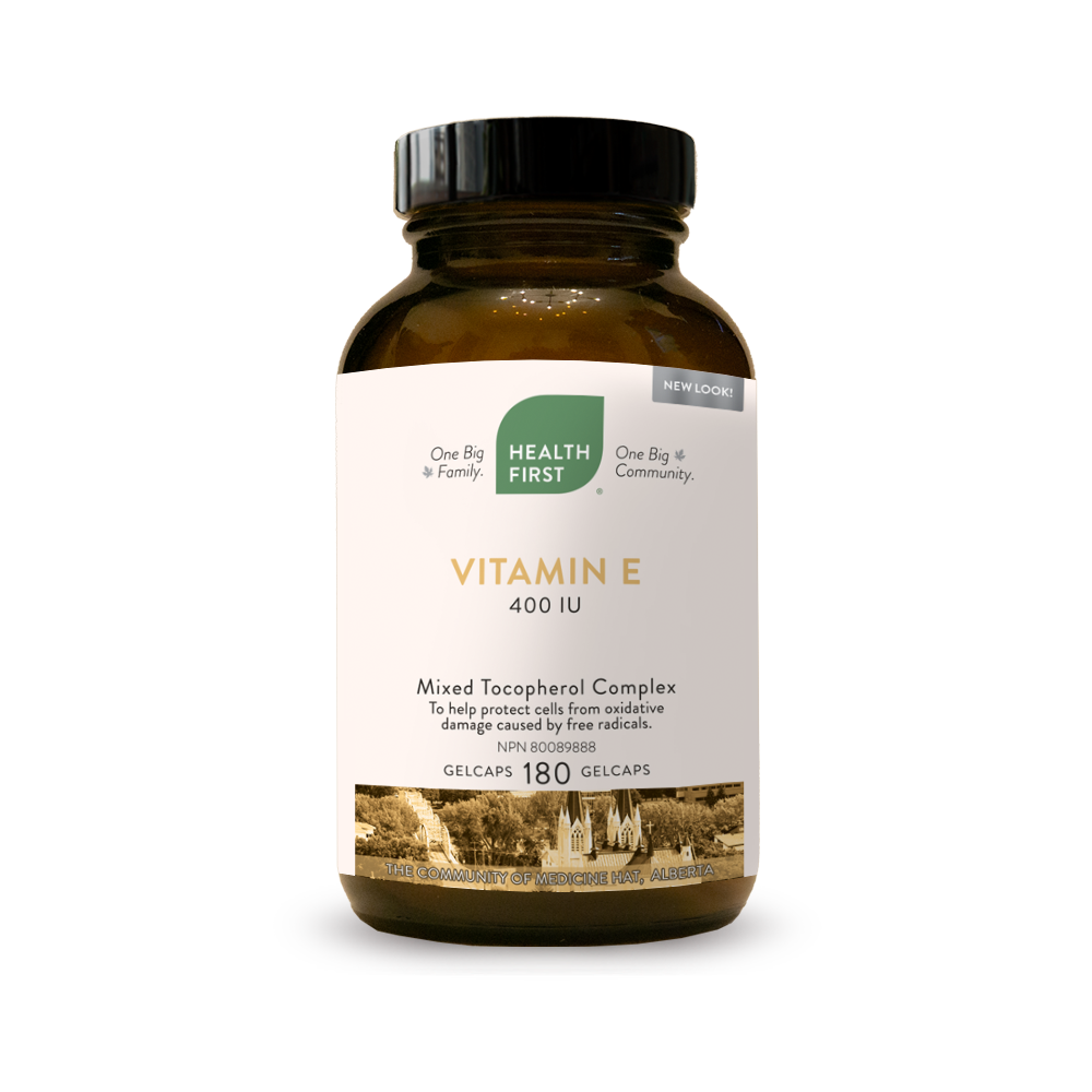 Vitamin E 400IU, 180 Gel Capsules