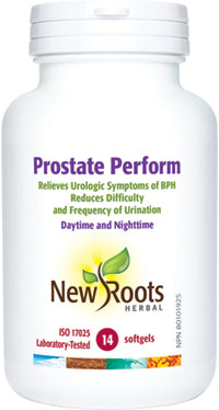 New Roots Herbal Prostate Perform 14 Softgels