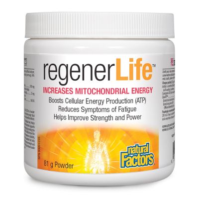Natural Factors, RegenerLife® Powder, 81g
