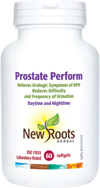 New Roots Herbal Prostate Perform 60 Softgels