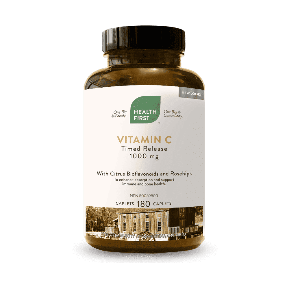 Vitamin C Timed-Release 1000mg, 180 Tablets