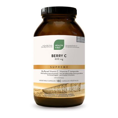 Berry C Supreme 600mg, 180 Capsules