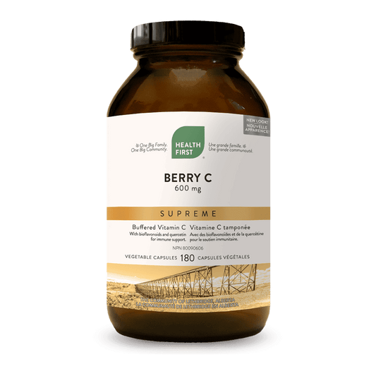Berry C Supreme 600mg, 180 Capsules