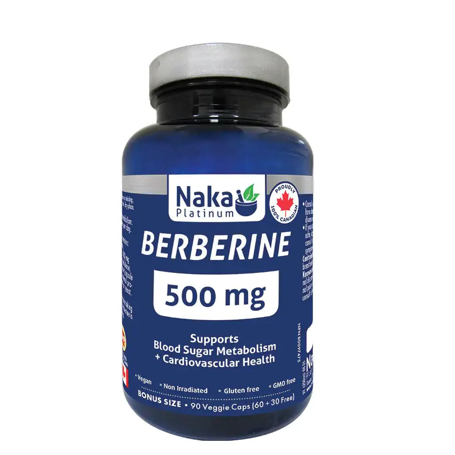 Berberine 500mg, 90 Capsules