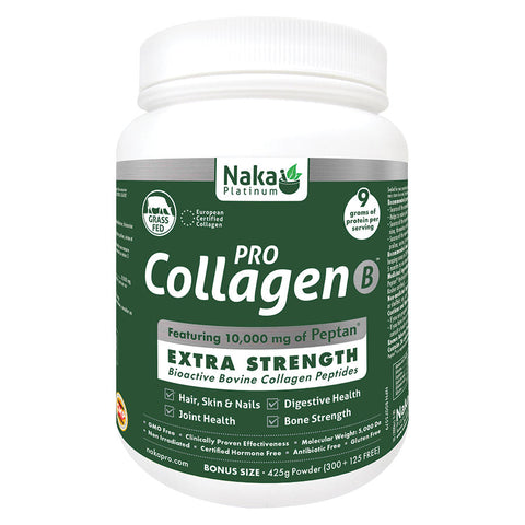 Naka Platinum Pro Collagen Bovine Extra Strength - Unflavored 425g Powder