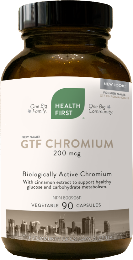 GTF Chromium 200mg, 90 Capsules