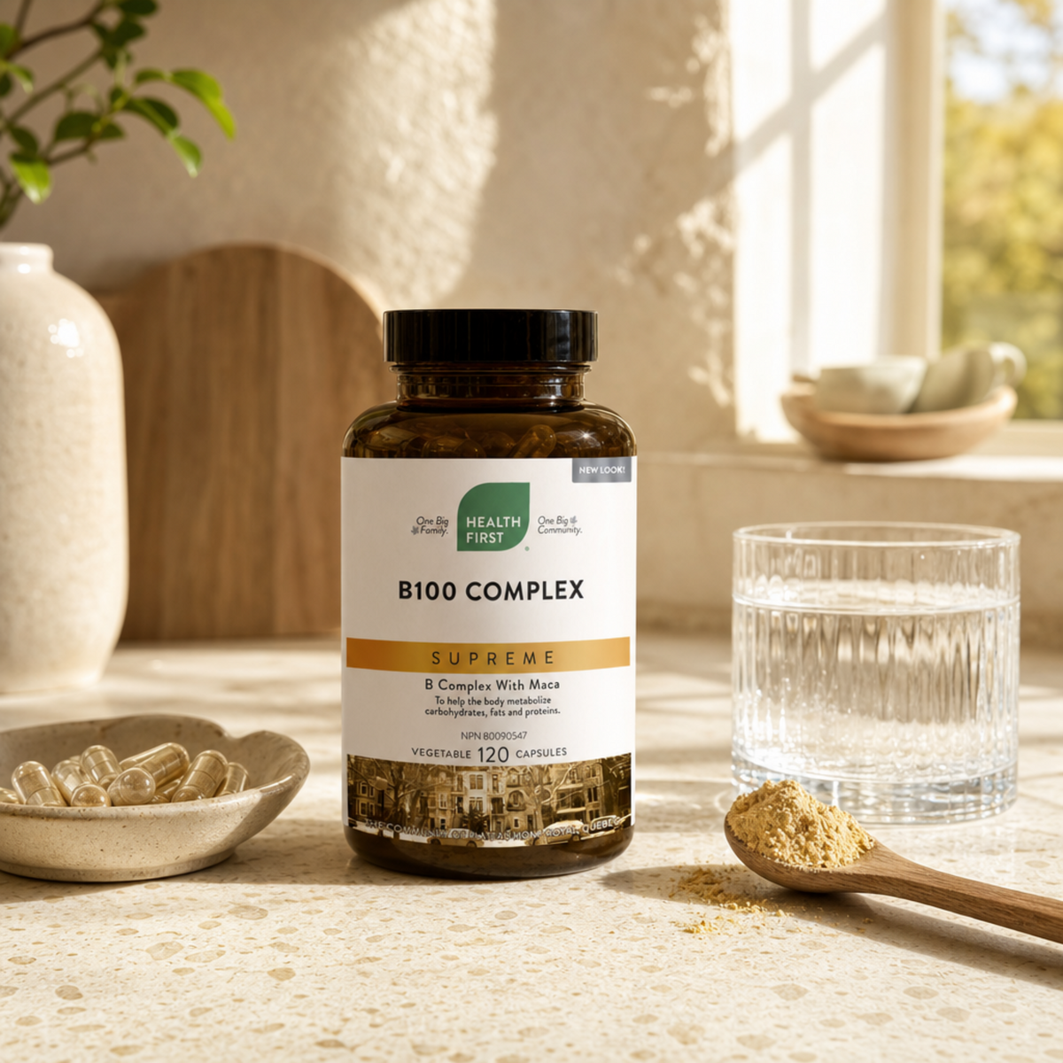 B100 Complex Supreme, 120 Capsules