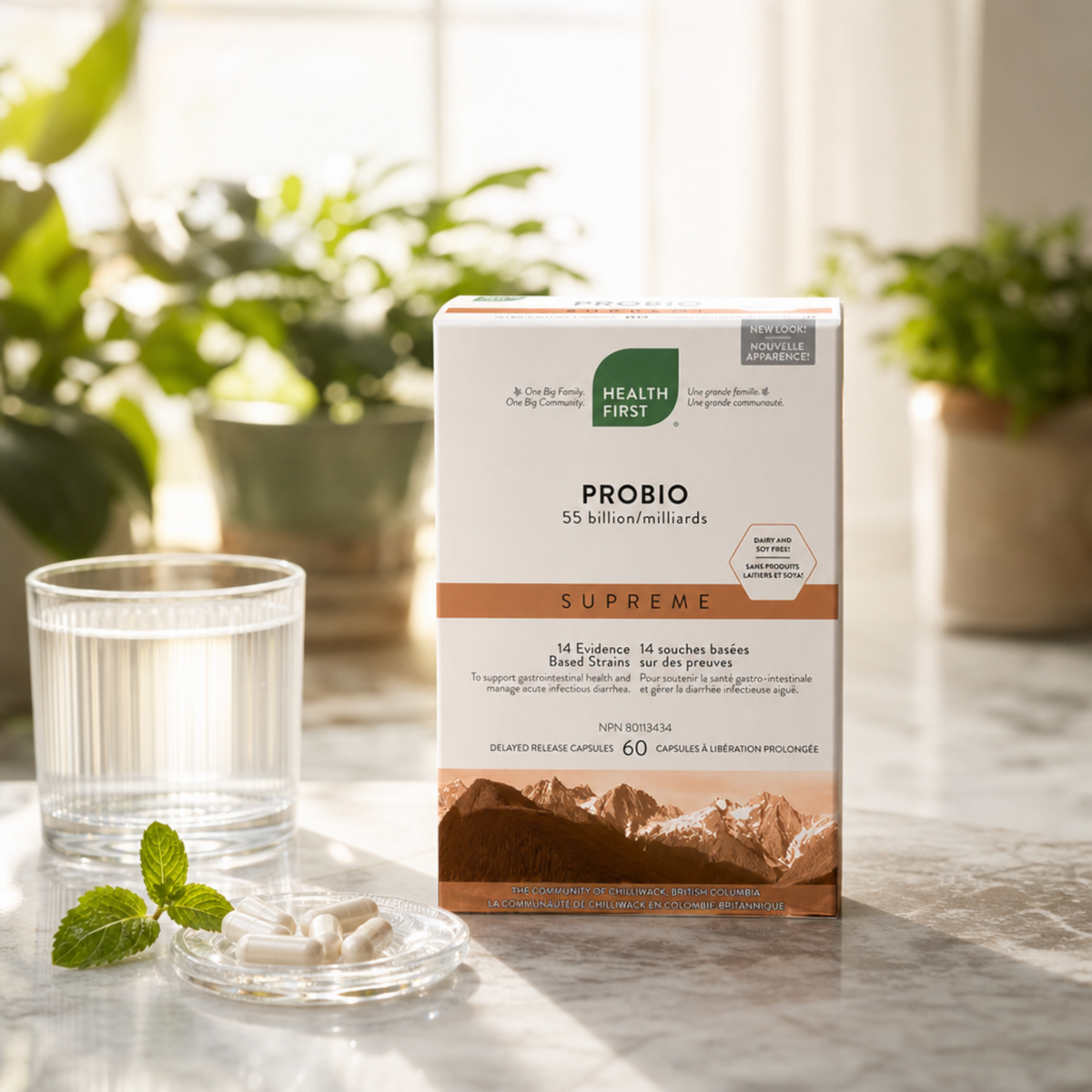 ProBio Supreme Probiotic 55 Billion, 60 Capsules