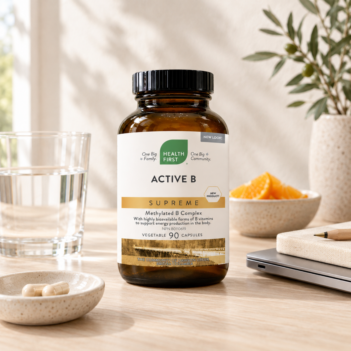Active B Supreme Methylated B Complex, 90 Capsules