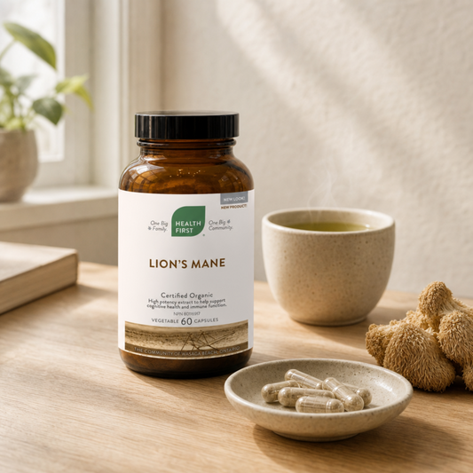 Organic Lion's Mane, 60 Capsules