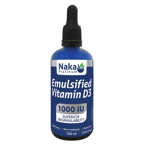 Naka Platinum Pro Emulsified Vitamin D 100ml