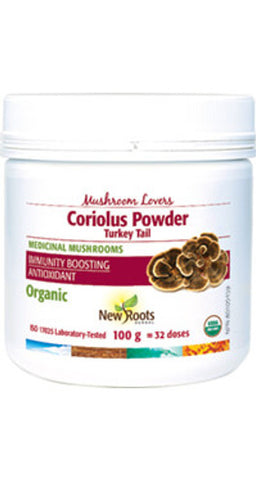 New Roots Herbal Coriolus 100g Powder