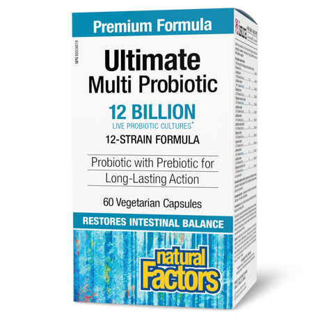 Natural Factors Ultimate Multi Probiotic, 60 capsules