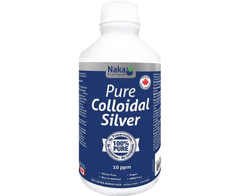 Naka Platinum Colloidal Silver - 600ml
