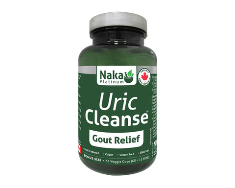 Naka Platinum Uric Cleanse Gout Relief 75 VCAP