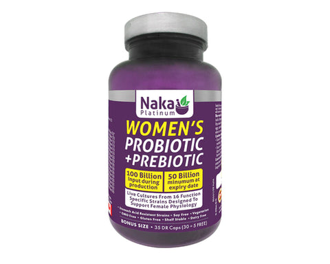 Naka Platinum Women's Probiotic + Prebiotic 35 Cap
