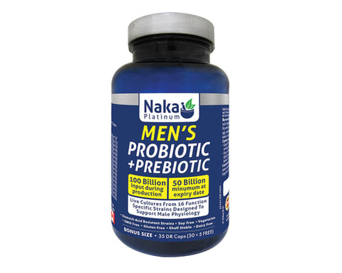 Naka Platinum Men's Probiotic + Prebiotic 35 Cap
