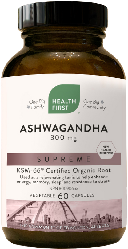 Ashwagandha Supreme 300 mg, 60 Capsules
