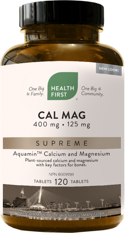 Cal Mag Supreme 400mg/125mg, 120 Tablets