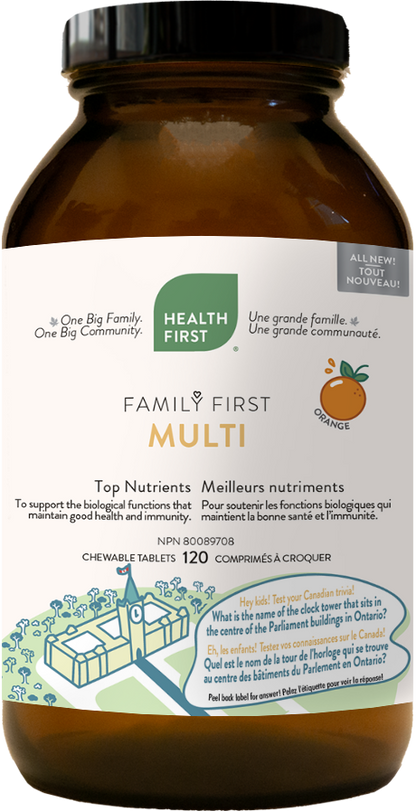 Family First Multivitamin,  120 Chewable Tablets