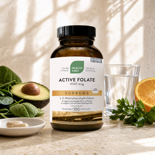 Active Folate Supreme 1000 mcg, 100 Capsules