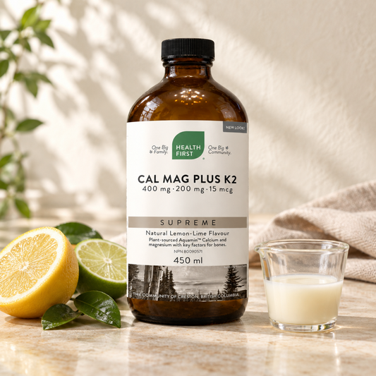 Cal Mag Plus K2 Supreme 400mg/200mg/15mcg (Lemon-Lime Flavor), 450ml