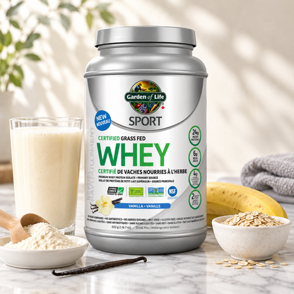 Garden of Life Sport Grass Fed Whey, 652 g