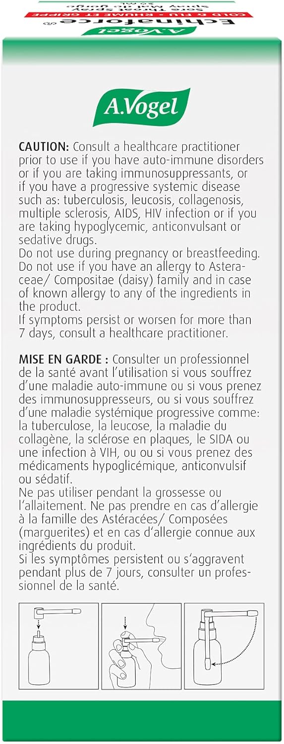 Echinaforce Sore Throat Spray Fast Acting Relief 30mL