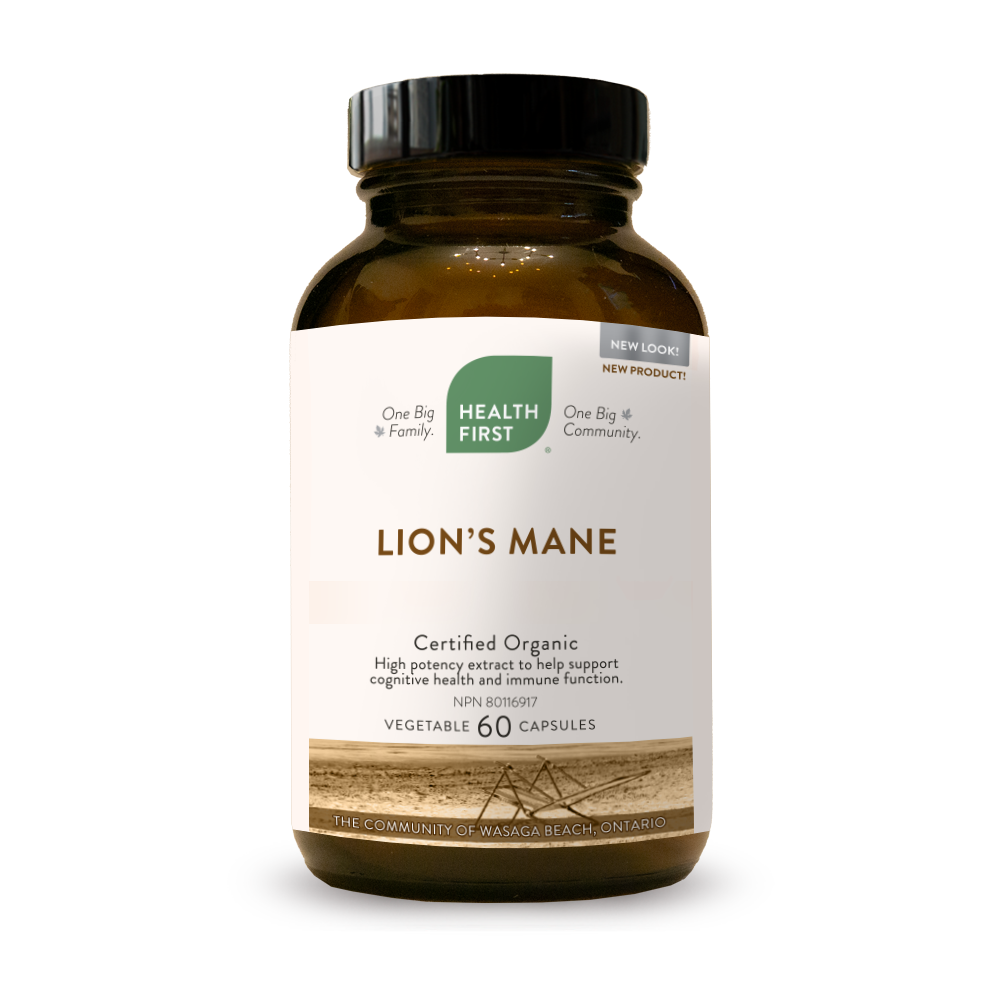 Organic Lion's Mane, 60 Capsules