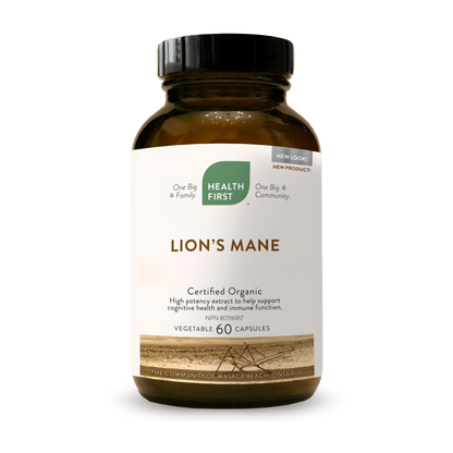 Organic Lion's Mane, 60 Capsules