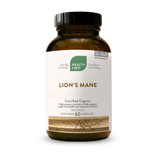 Organic Lion's Mane, 60 Capsules